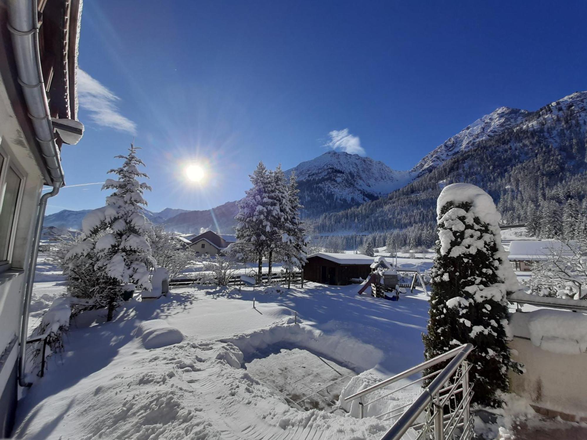 Pension Alpengruss Heiterwang Exterior foto